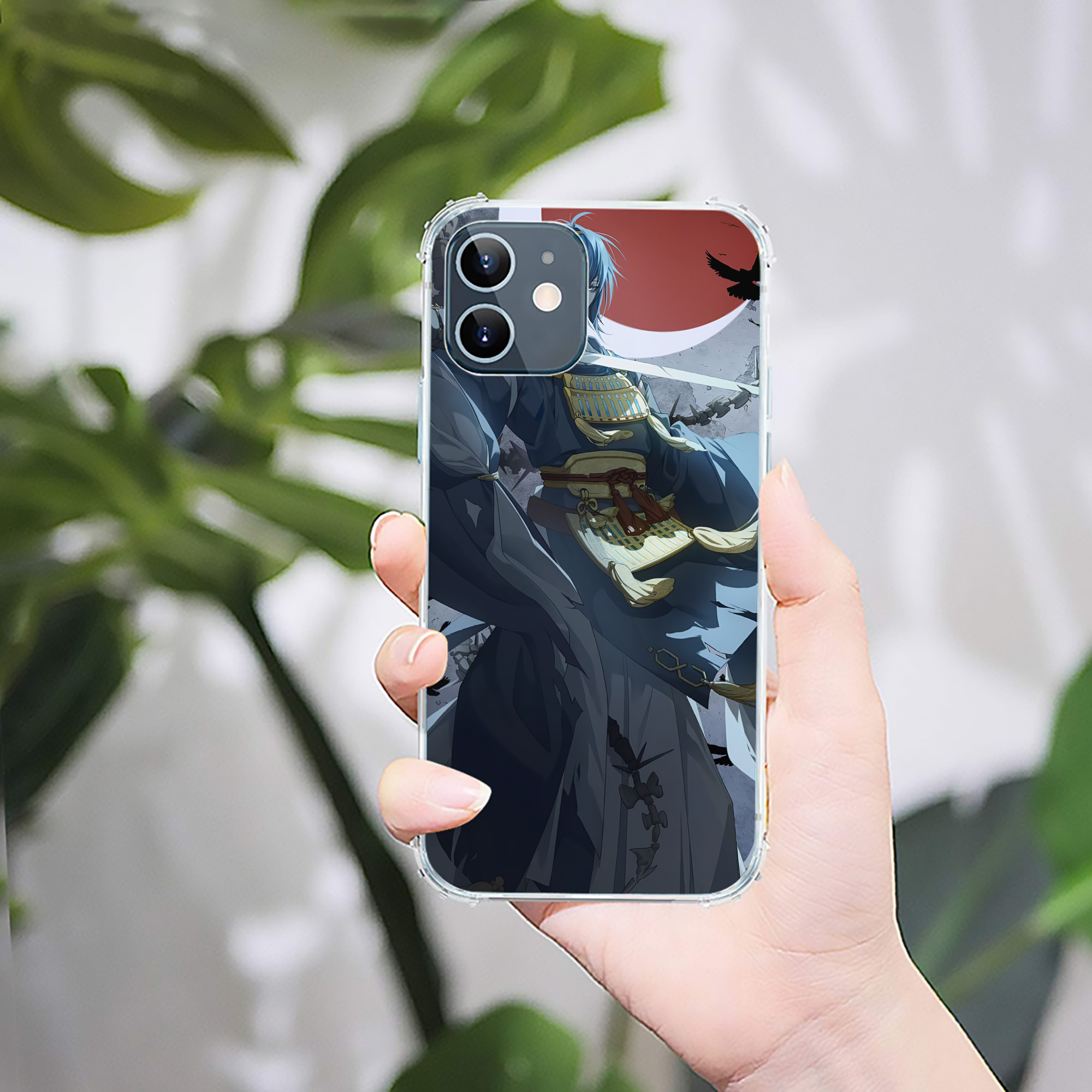 （画像用） 刀剣乱舞 Touken Ranbu 【iPhone 12シリーズ対応】透明スマホケース（クリアソフトケース）